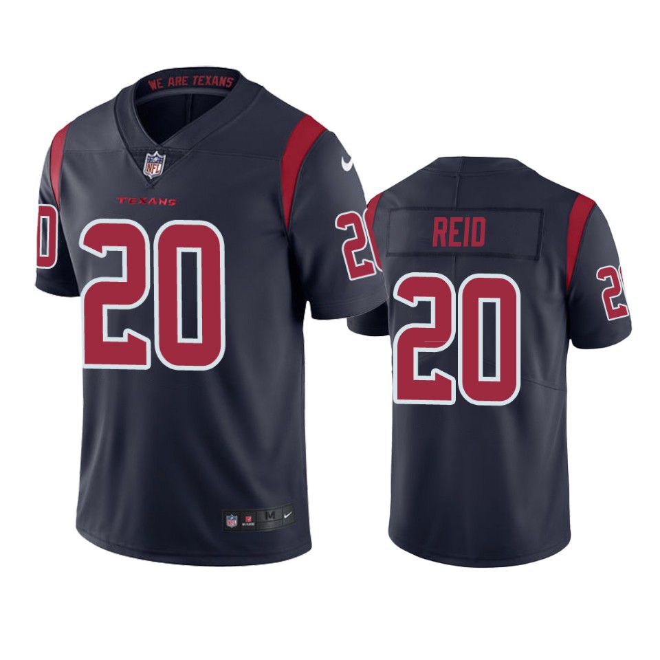 Men Houston Texans #20 Justin Reid Nike Navy Color Rush Limited NFL Jersey